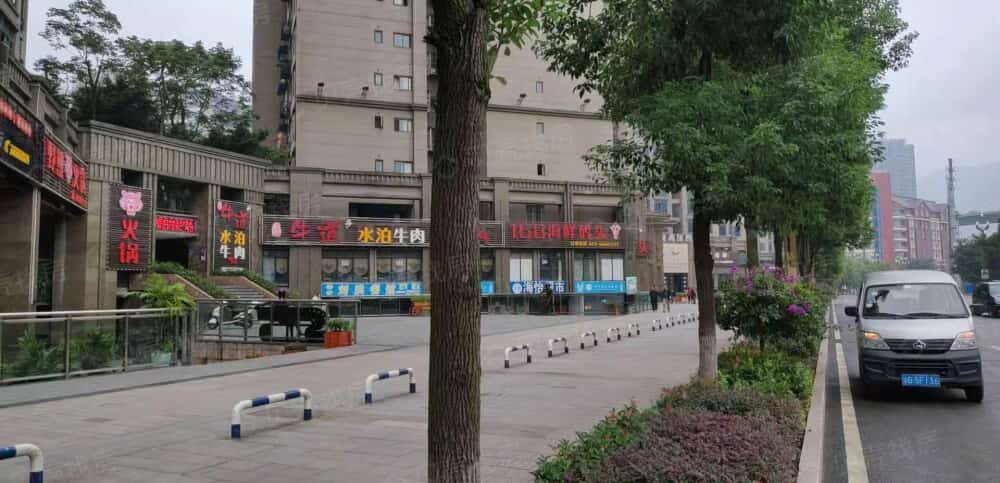 桥达千江樾实景图