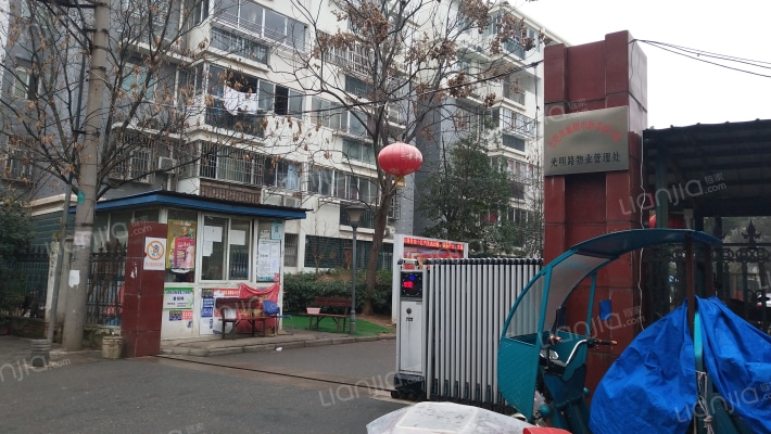 合肥市巢湖市新客站小区外景图