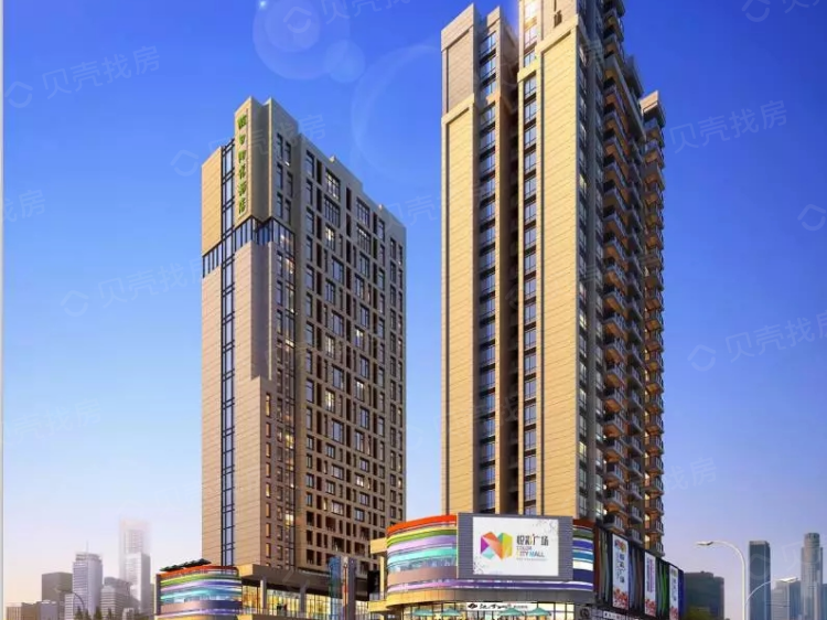 悦彩广场效果图相册