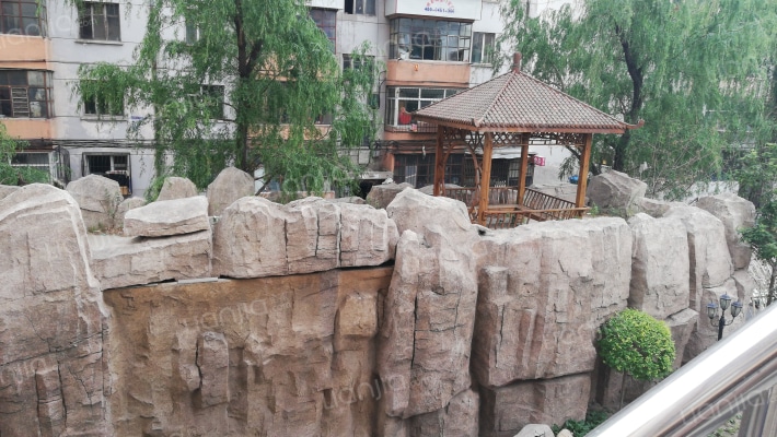 鸿盛春天外景图