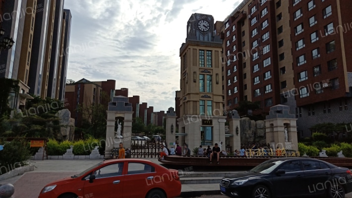 泊林小镇外景图