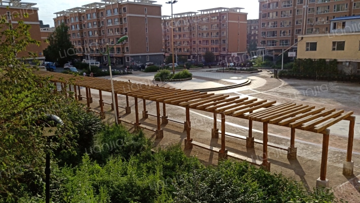 越北朝阳新村外景图