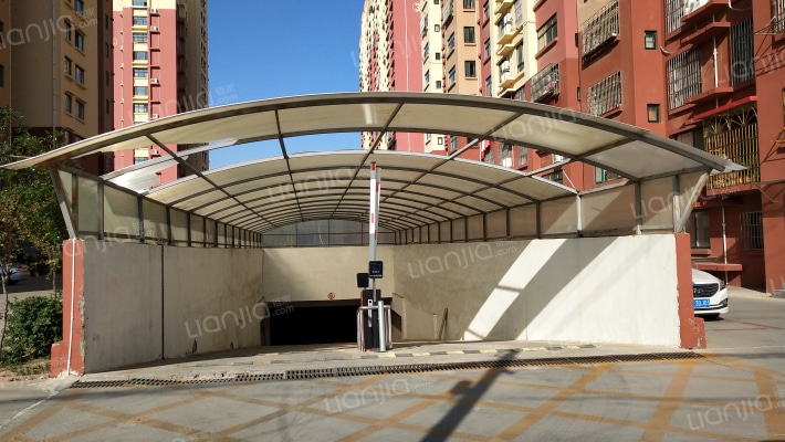 油坊台子安置楼小区外景图