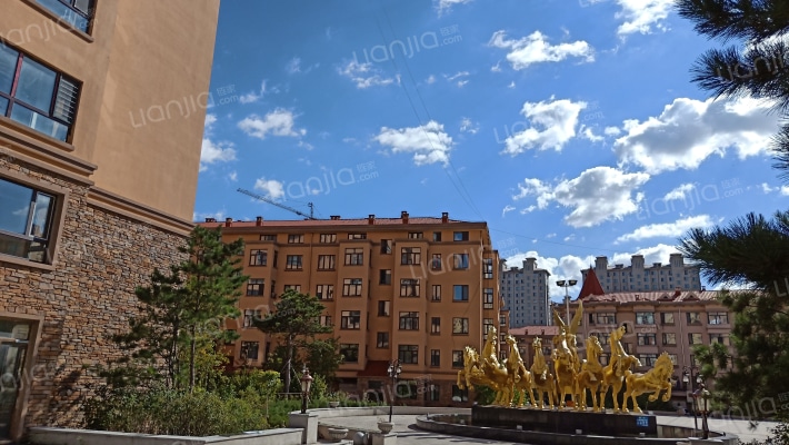 金山绿水小区外景图