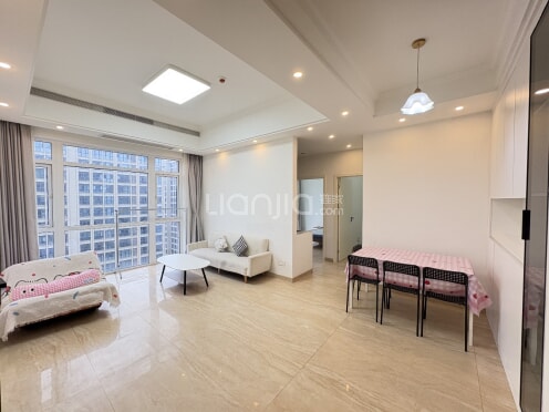 整租·洲际健康城 2室1厅 东南