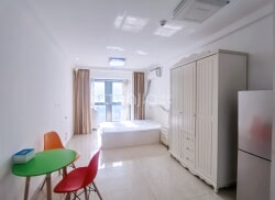 整租·吴江新城吾悦广场 1室1厅 南/北_吴江新城吾悦广场租房