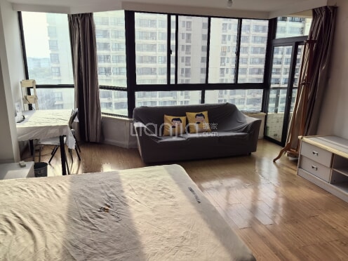 整租·月亮湾大花园 1室1厅 西南