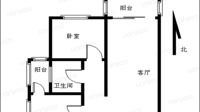 整租· 瑞东花园 精装两房_瑞东花园租房-广州贝壳找房