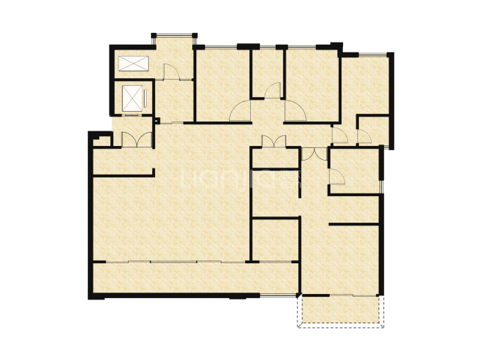 华侨城嘉陵江天--套内 227m²