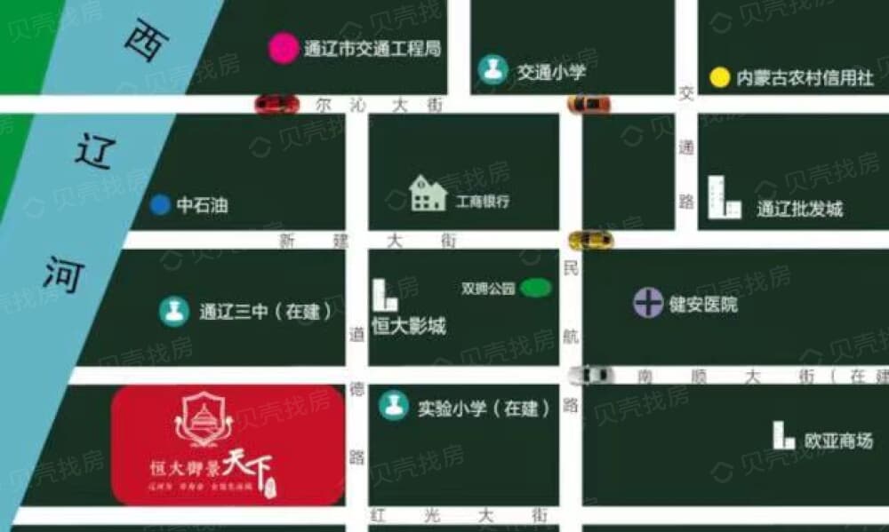 西派逸城区位