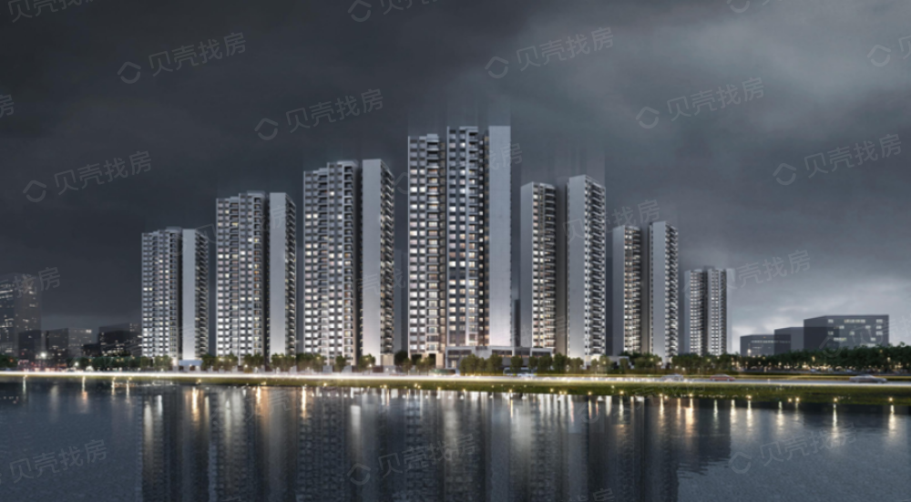 海伦堡美的玖悦府效果图