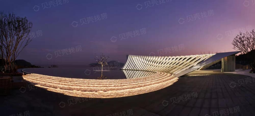 世茂印山海实景图