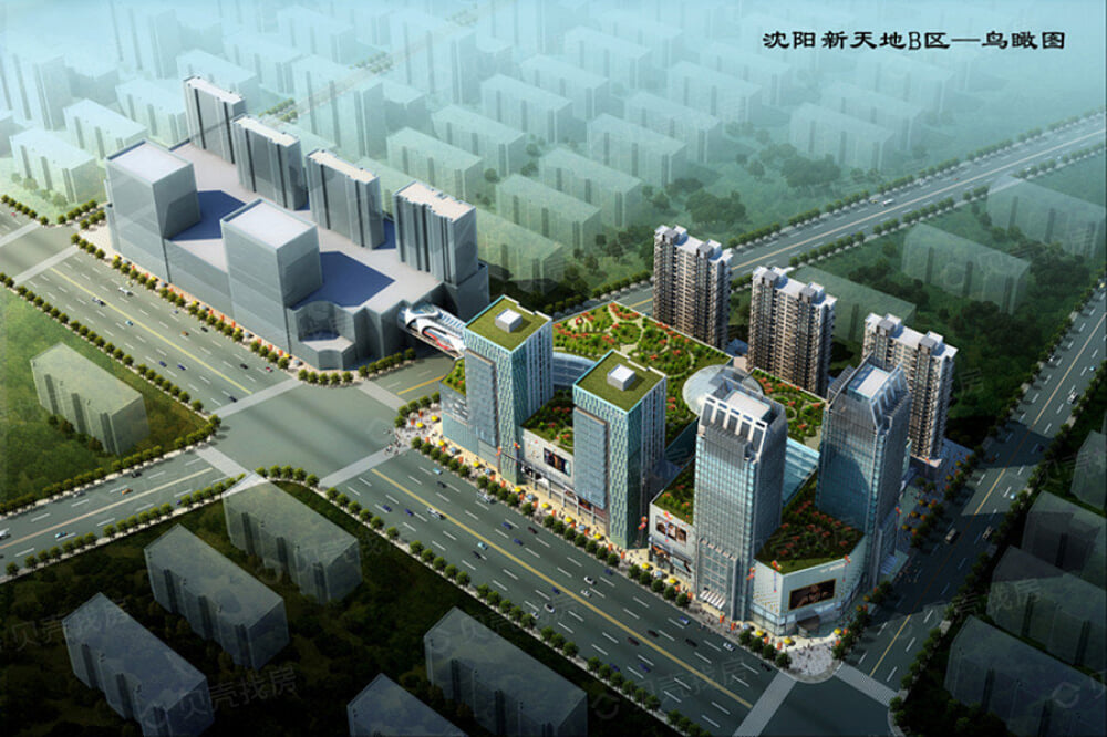 群升沈阳新天地一期效果图