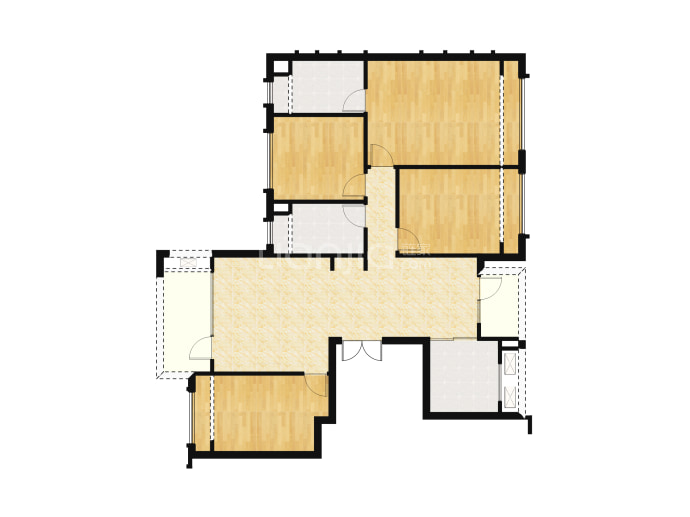 电建地产洺悦御府--建面 130m²