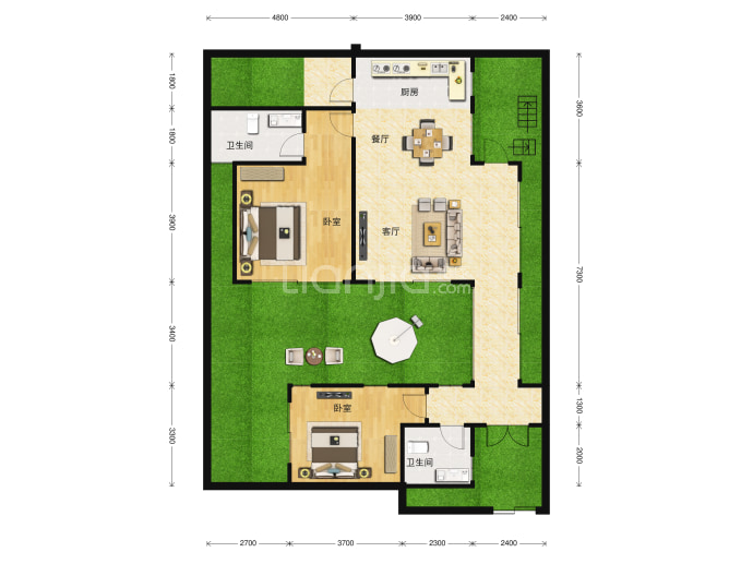 雅居乐陇海九麓--建面 92m²