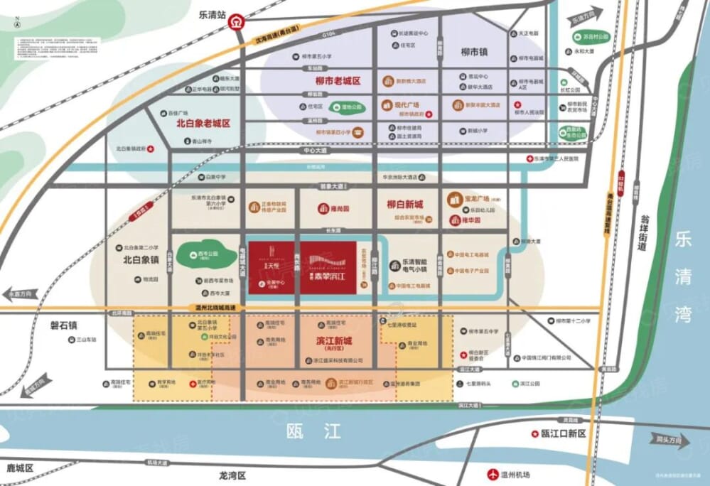 旭信翡翠滨江区位