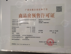 龙光·玖誉湖预售许可证