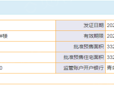 融创蓝天壹號预售许可证