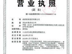 星宸国际开发商营业执照