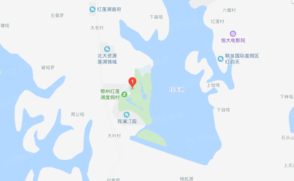 红莲湖果岭壹号