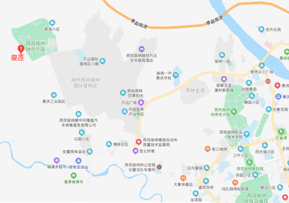 曼莲区位