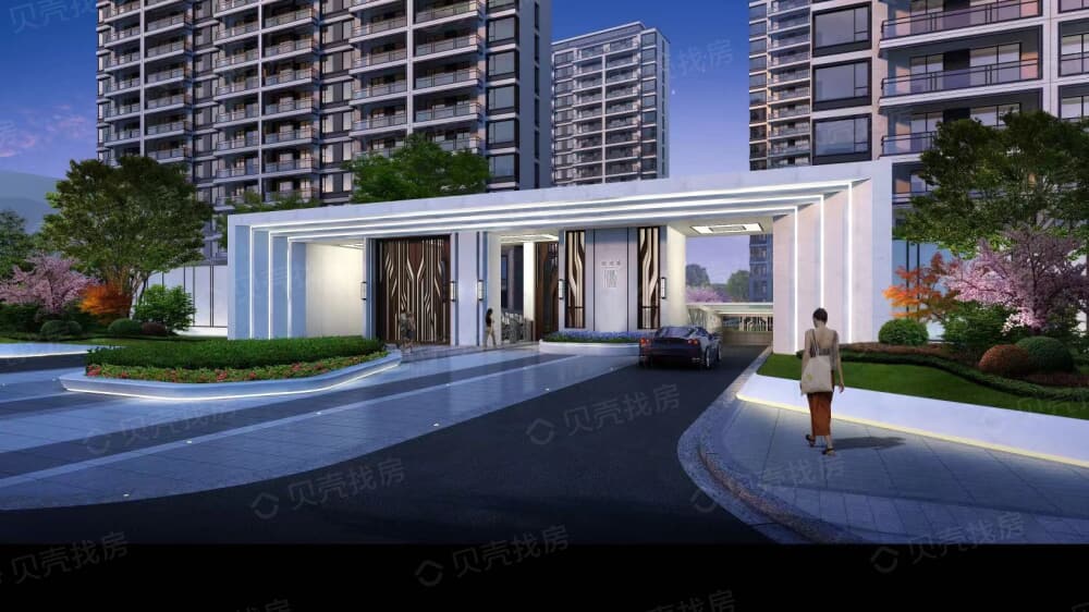 中国中铁观棠雅居效果图
