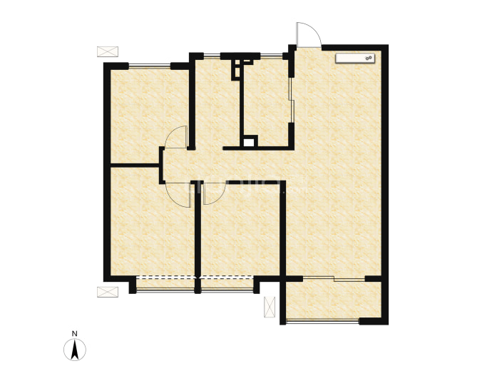 中海国际社区--建面 110m²