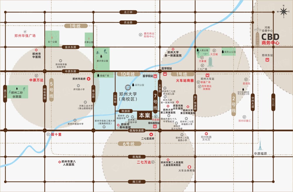 豫书苑区位