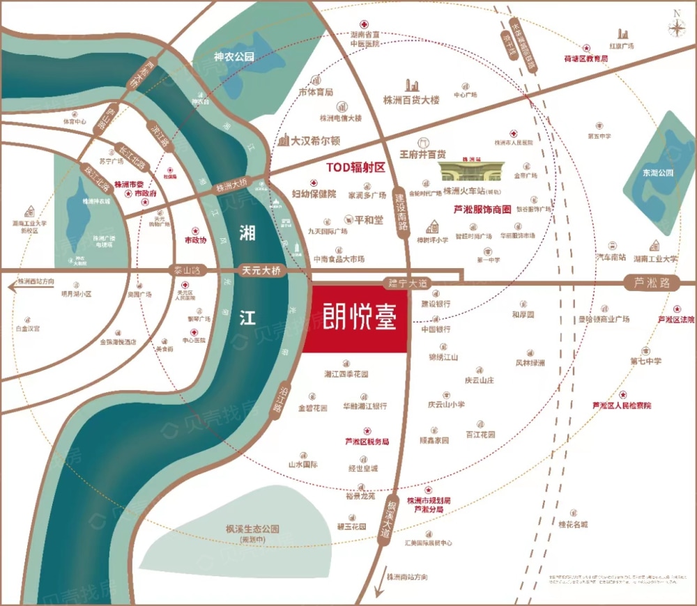 卓誉朗悦臺区位