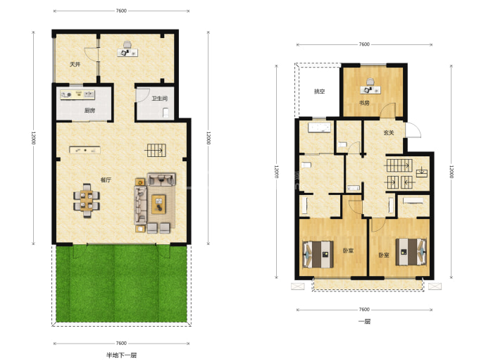 华发山庄--建面 81m²