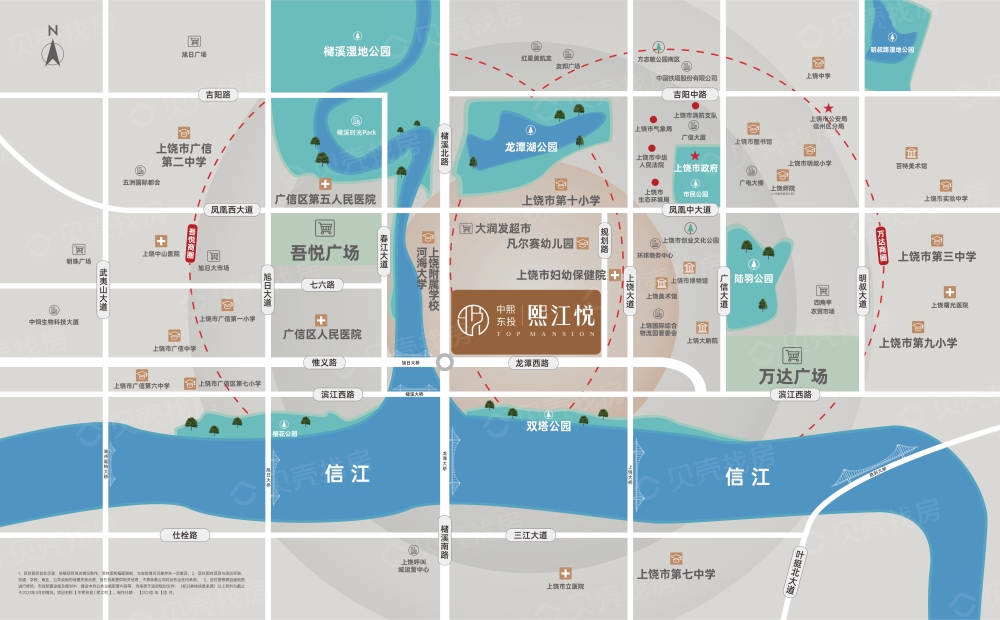 中熙·东投熙江悦区位
