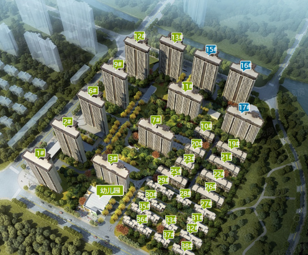 【观棠府_武汉观棠府楼盘】房价,户型,开盘时间详情-武汉贝壳新房