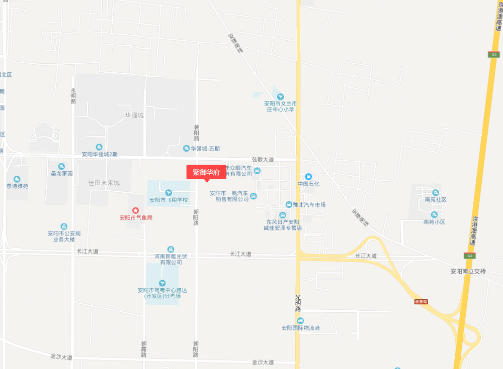 紫御华府区位