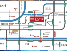 融创春风岭南区位