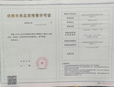 龙湖光年预售许可证