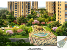 天福山河观邸实景图