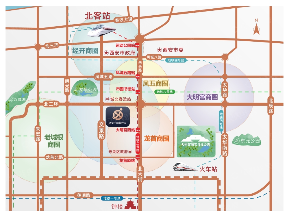 广成国际中心区位