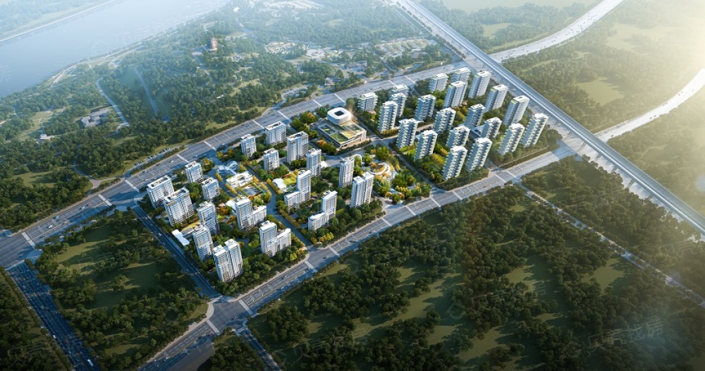 城发投瑞璟春山效果图