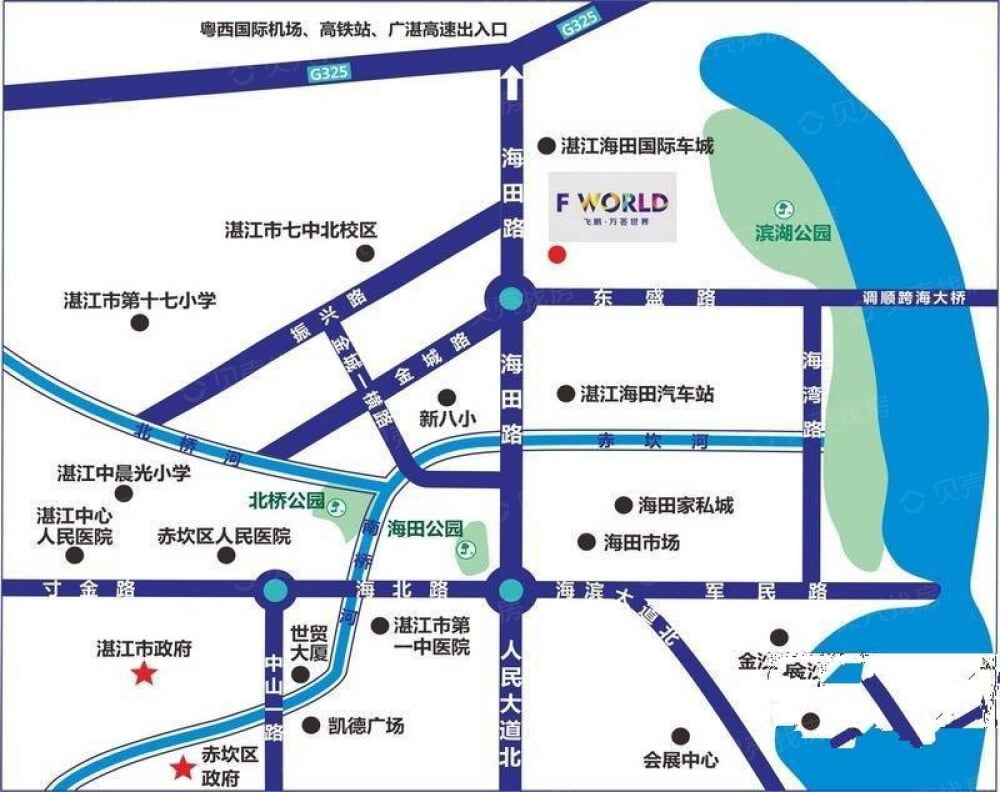 飞鹏万荟世界区位