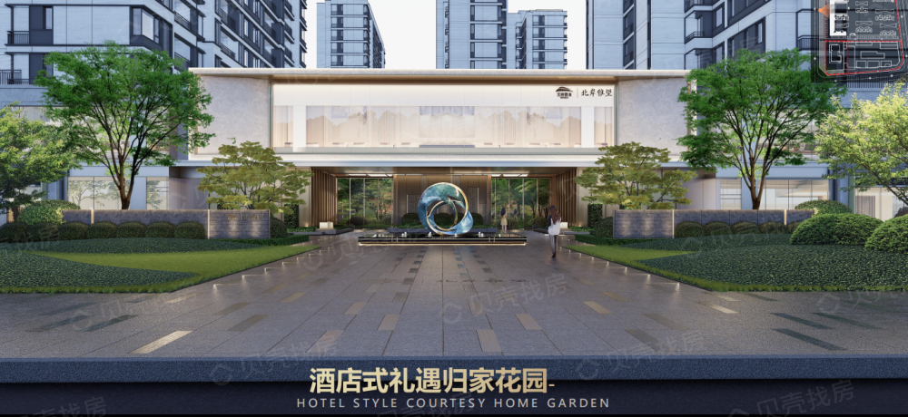 北岸雅望小区配套