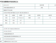 中国铁建·景晟学府预售许可证
