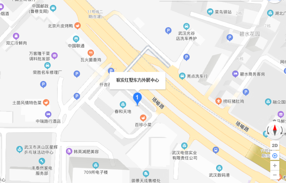 联发红墅东方区位