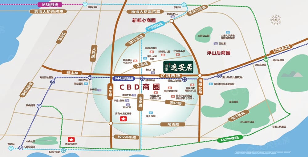 诺德逸安居区位