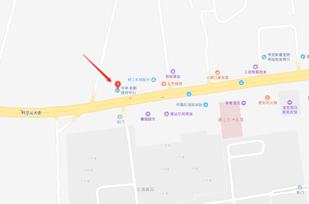 华申·自然城区位