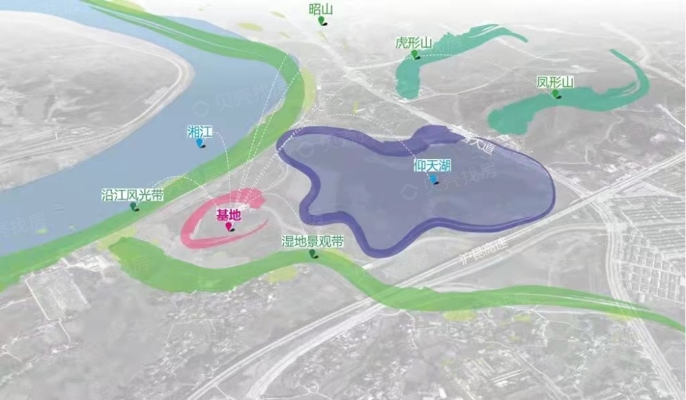 中建昭山印象小区配套