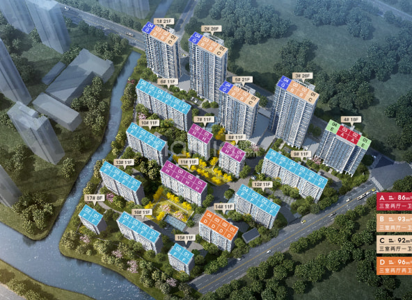 金地悦虹湾楼盘图片