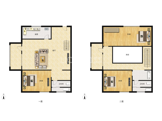 青岛达观天下--建面 98m²