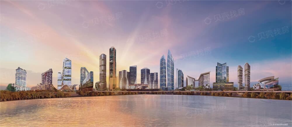 丰隆海纹中心效果图