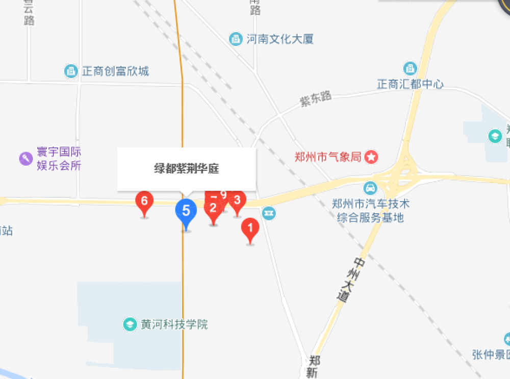 绿都脉栋公寓区位