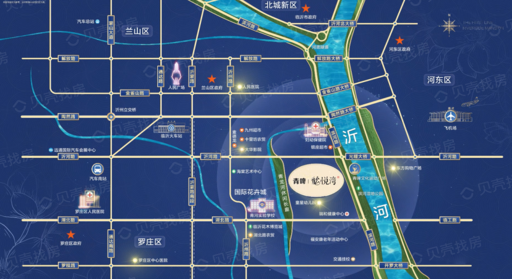 青啤龙悦湾区位